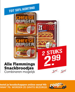  flemmings frikandelbroodjes hamburger broodje hotdog 2 40 50 flemming cheese burger taste 2x heinz inside american style sachets stuks snackbroodjes combineren online 