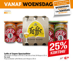  leffe jopen speciaalbieren blikjes bier 1 6 18 19 24 25 30 woensdag jaar legitimatie alcohol nix18 let netherlands sea 5 open craft beer akc anno belge belgisch abdijbier blonde blond nuances vanille clou subtiel vleugje kruidnagel speciaalbier krat stuk tropical explosion 3 juicy 