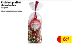  kruidvat huismerk chocolade 700 pralinee praline kogels billes 