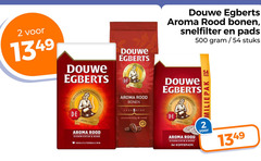  douwe egberts koffie koffiebonen koffiepads 2 28 500 meester koffiebranders joure aroma rood evenwichtig rond snelfiltermaling bonen snelfilter pads stuks 