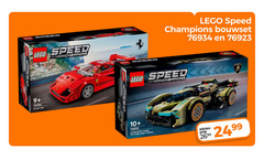  lego speed champions 9 ferrari bouwset 10 lamborghini rambo v12 vision turismo 