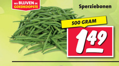  sperziebonen 500 