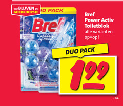  bref toiletblok pack power activ duo 