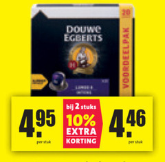  douwe egberts koffiecups 2 10 stuks stuk 