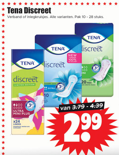  tena lady inlegkruisjes maandverband 10 20 28 100 discreet verband pak stuks new thinner secure dry 3x protection pads serviettes limited edition zone 00 odour protec ultra mini liners slips slipeinlagen 