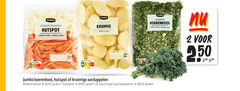  hutspot groenten aardappelen boerenkool 2 250 300 500 nutri score jumbo gesneden ui koken min wokken gebruiken reward kruimig houdbaar gekoeld kruimige 