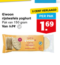  rijstwafels 5 150 yoghurt pak www stuks cent verlaagd beleggen 