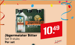  jagermeister kruidenbitter 9 mini shots to go bitter stuks 