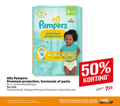  pampers luiers luierbroekjes 6 40 50 100 premium protection skin comfort stop protect pocket free ultra soft up to leak night absorbent super perfume harmonie pants stuk maat size varieeren kassa online 