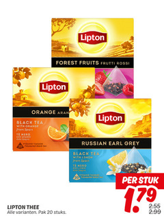  lipton thee 20 forest fruits frutti rossi orange black tea with from spain tee nero dalla pyramid flavoured pak stuks russian earl grey lemon limoni stuk 