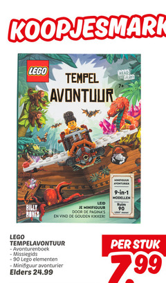  lego 1 9 90 koopjesmarkt tempel avontuur read and play 7 billy bones gouden kikker avonturier stenen avonturenboek elementen elders stuk 