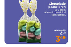  paaseitjes 200 chocolade paaseieren 