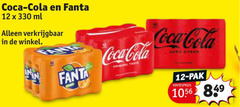  coca-cola fanta cola frisdrank 12 330 coca ml original taste boat pak 