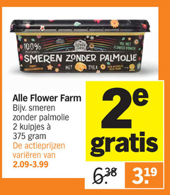  flower farm margarine 2 100 power smeren palmolive conserveermiddelen kuipjes varieeren 