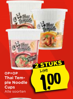  noodles 2 stuks 1 00 thai temperatuur noodle cups soorten 