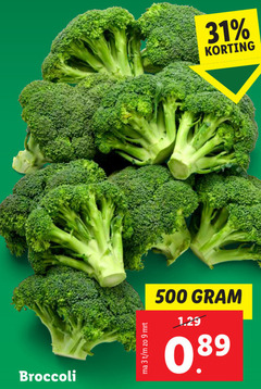  broccoli 3 9 31 500 