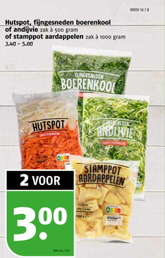  hutspot groenten andijvie boerenkool aardappelen 2 3 10 300 500 1000 fijngesneden zak stamppot week grootverpakking kilo v.a. 