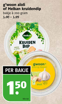  dipsauzen 150 200 melkan bakje dippen kruiden dip kilo gwoon 