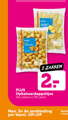  krieltjes 2 700 bistro minikrieltjes b aardappel schijfjes zakken opbakaardappeltjes 5x aanbieding 