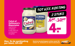  calve hellmans mayonaise 2 100 potten flessen ml combineren beter leven real free range eggs committed to sourced elle stuks 5x aanbieding online 40- 