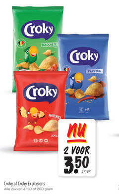  croky chips 2 150 200 nou bolognese flavour bone paprika www naturel zakken 