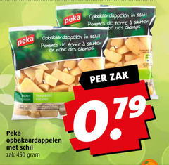  aardappelen 450 peka opbakaardappelen schil pommes be des champs bakken cuisson zak 