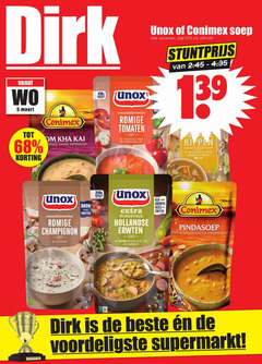  unox conimex soep 5 groenten zak ml since pittige thaise kippensoep romige tomaten zongedroogde tomaat mascarpone basilicum kippen malse stukjes kip wortel doperwtjes vermicelli champignon ui bieslook eiwitten rijkgevuld hollandse erwten katenspek rookworst rijk vezels pindasoep indonesische supermarkt 