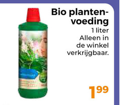  plantenvoeding 1 bio planten voeding liter 