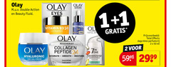  1 2 24 40 50 serums olay double action beauty fluid eyes retinol total hyaluronic day gel cream vitamin regenerist collagen peptide smooth restore one hydraterende dagcreme hydratant jour parfumvrij sans parfum effects ml 