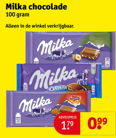  milka chocolade 100 oreo troceadas 