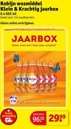  robijn wasmiddel 6 klein ml wasbeurten online klaar jaar wassen classics color 6x verzending 