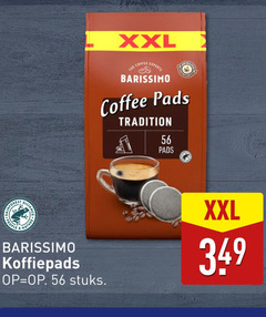  barissimo koffiepads xxl coffee experts pads tradition nature stuks 