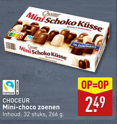  koeken 32 mini schoko leckere nutri score bate open fairtrade cocoa choco zoenen inhoud stuks 