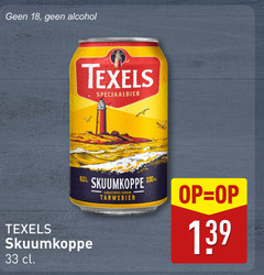  texels speciaalbieren 18 33 60 330 alcohol speciaalbier skuumkoppe karaktervol donker tarwebier 