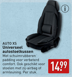  autostoelkussen auto schuimrubberen comfort stoelen armleuning stuk 