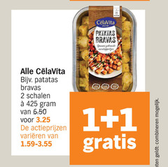  celavita aardappelproducten 1 2 patatas spaans gekruide schalen varieeren combineren 