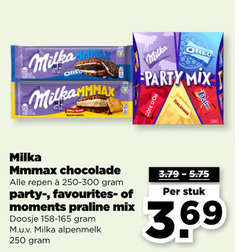  milka chocolade 20 250 oreo party mix toblerone daim repen moments praline doosje alpenmelk stuk 