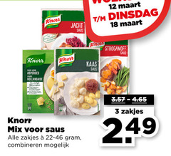  knorr saus 3 12 13 18 asperges sauce hollandaise jonge jacht knor stroganoff kaas mix zakjes combineren 