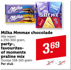  milka chocolade 20 oreo party mix toblerone repen moments praline doosje stuk 