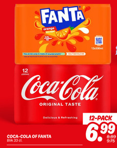  fanta coca-cola cola frisdrank 8 12 33 orange this wrap recycled plastic thon and help recycle coca original taste refreshing pack 6 99 blik 