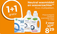  neutral wasmiddel wasverzachter 1 2 multipakken vloeibaar kleur liter 