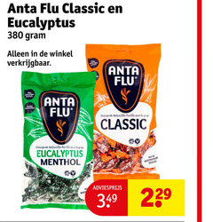  anta flu snoep classic eucalyptus paul menthol pour la wikkel 