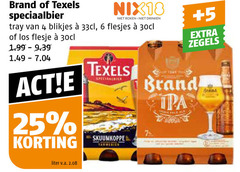  brand texels speciaalbieren 4 6 25 speciaalbier nix18 roken drinken tray blikjes flesje liter v.a. 5 zegels skuumkoppe 