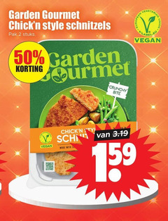  vegetarisch 2 50 garden gourmet style schnitzels pak stuks crunchy bite with label 