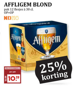  affligem speciaalbieren 12 25 30 blond pak nix18 