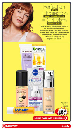  2 20 30 protection beauty girl beautyproducten bevatten bb lippenbalsems hiermee bescherm huid uv stralen creeer flawless multitaskers dagelijkse zonbescherming stappen dag every day biodermal skin essential gel uva uvb garnier skinactive vitamin daily beschermt nivea factor face finity all airbrush finish expert filler cellular new matching technology paris up to wear primer concealer foundation light ivory 50 anti fluid verzorging hydrateert 2. tekenen huidveroudering puur hyaluronzuur cone true match super perfectly matches colour and texture labello sun protect kruidvat hydrating hyaluronic acid lees blog 