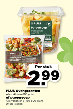  30 600 ovengroenten broccoli rode paprika zoete aardappel min pureersoep pompoen wortel 100g stappen bak groenten pureer koord stuk zakken koeling 