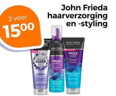  2 15 john frieda haarverzorging styling new da frizz shimmering dream silver curls shampoo free mousse 