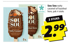  ijslollies 2 4 caramel texture hero diepvries 4x hazelnut pak stuks 