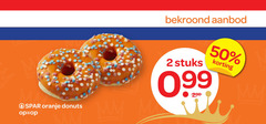  donuts 2 50 oranje aanbod stuks 99 